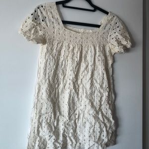 Super cute lace mini dress